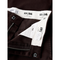 NAME IT Twill Skater Bukser Ben Chocolate Plum